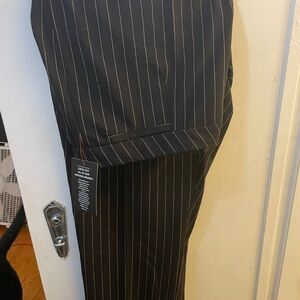 NWT women’s Catherines Black and White Pinstripe dress Pants